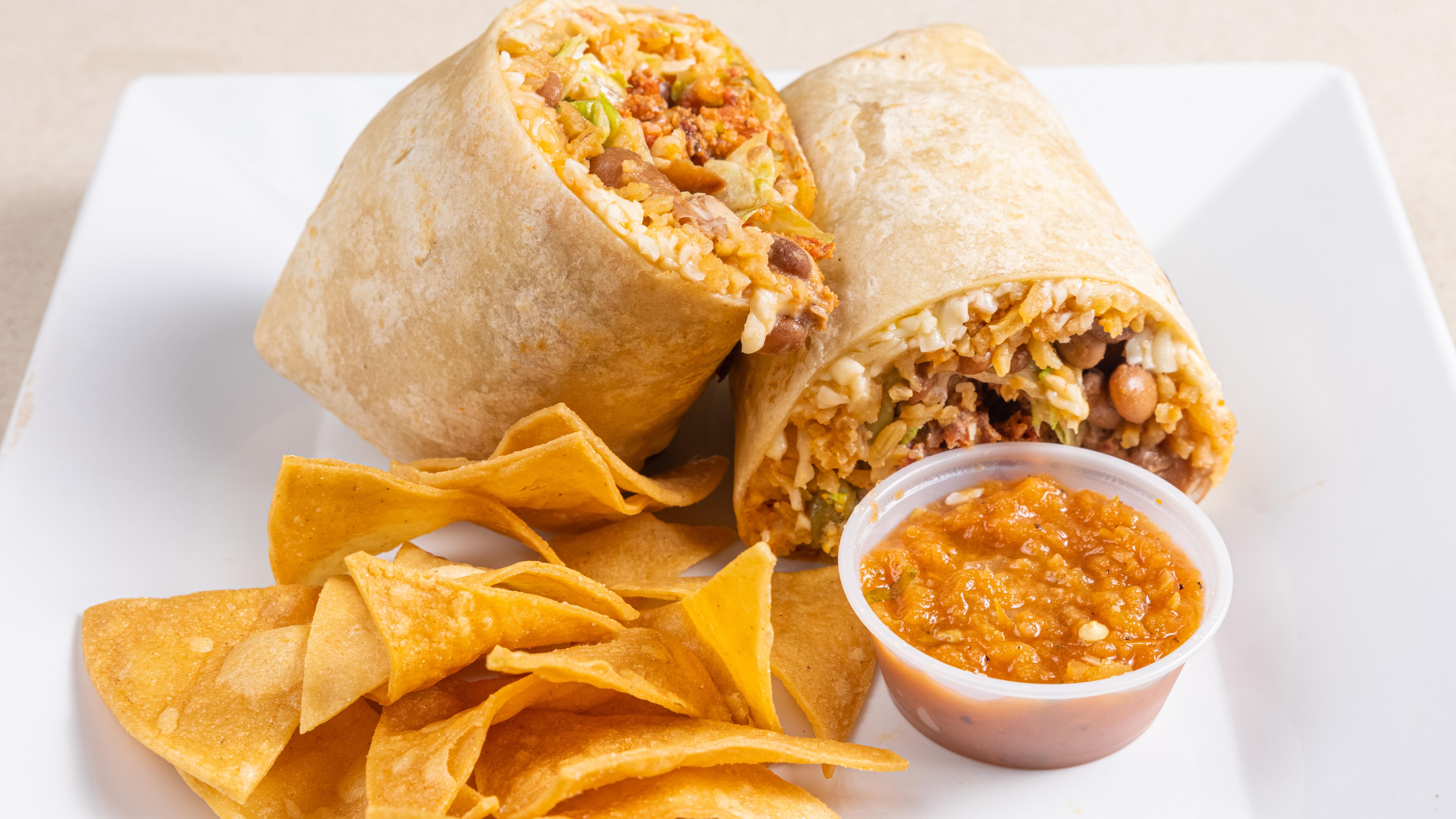 Al Pastor Burrito.