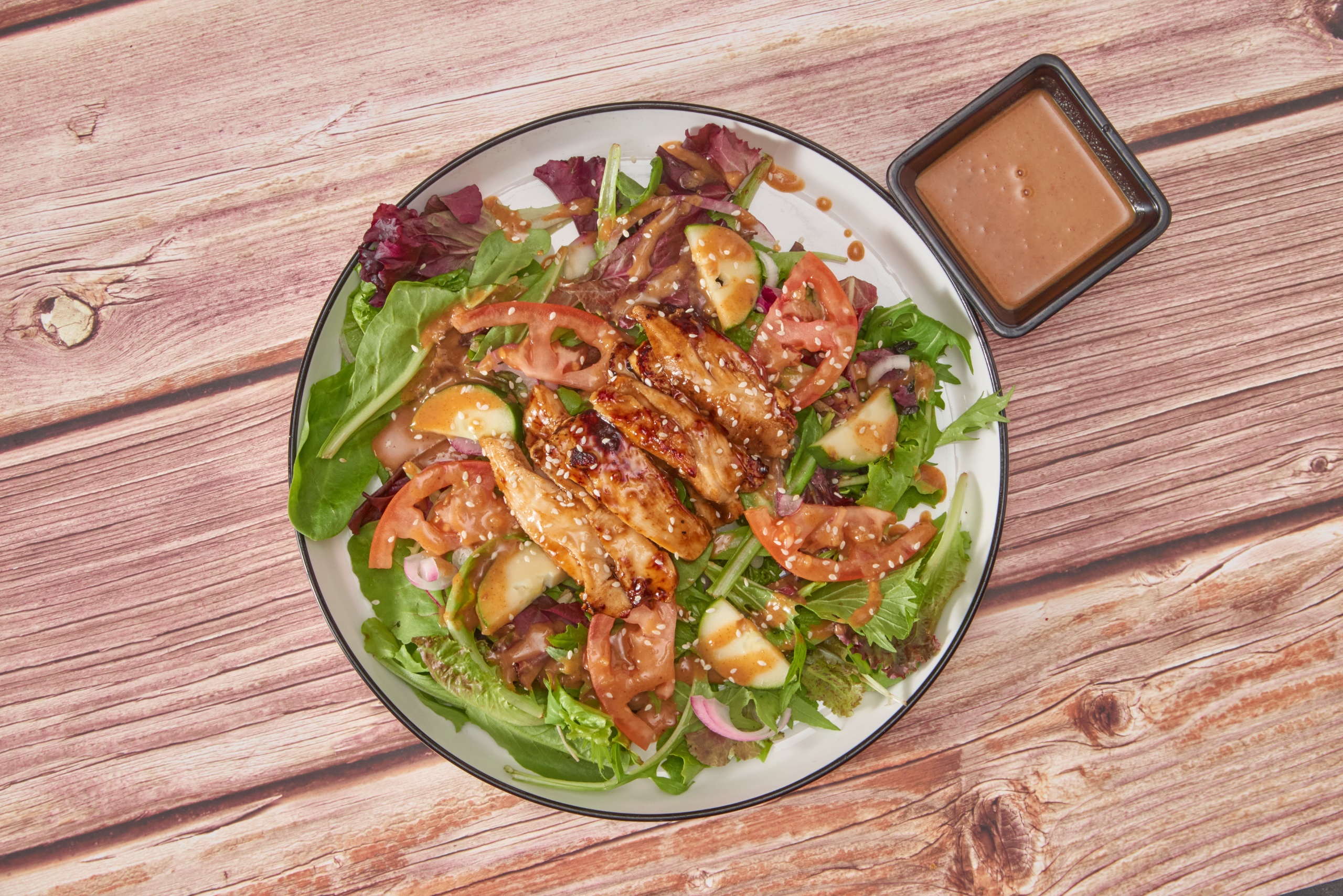 Teriyaki Chicken Salad.