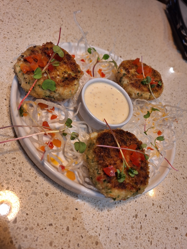Crab Cakes.