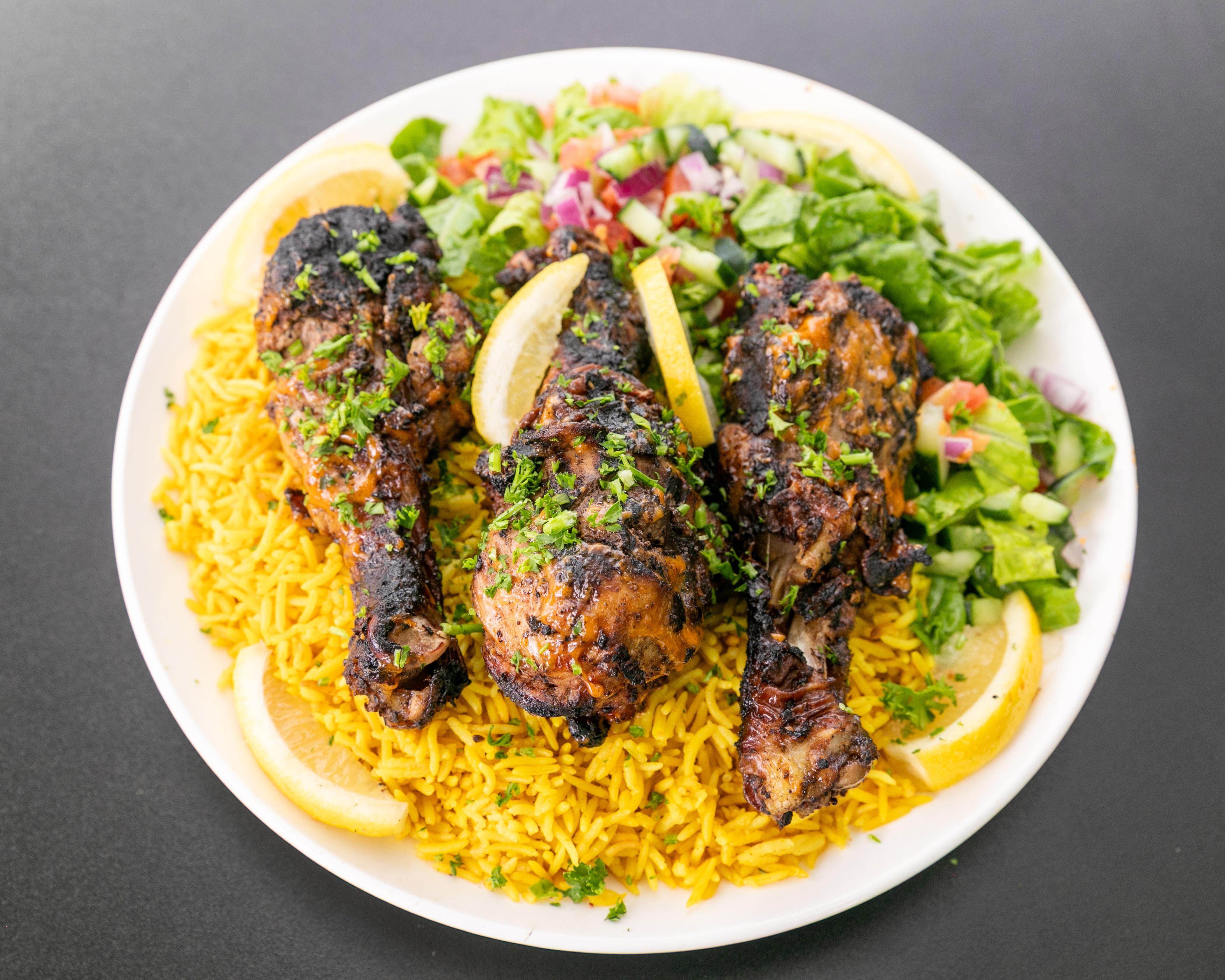 3 PC Jerk Chicken.