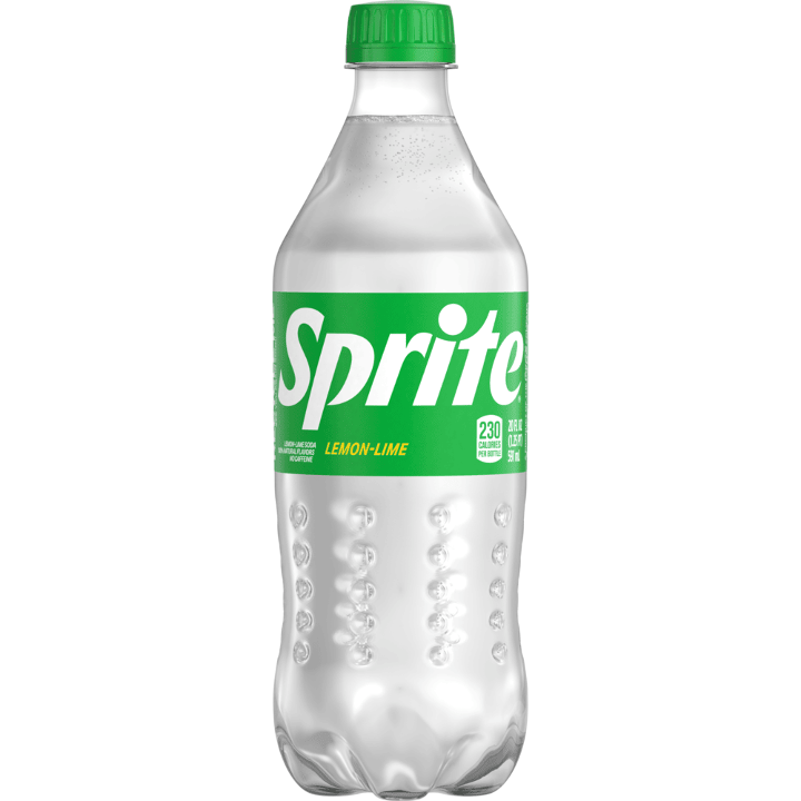 Bottle of Sprite.