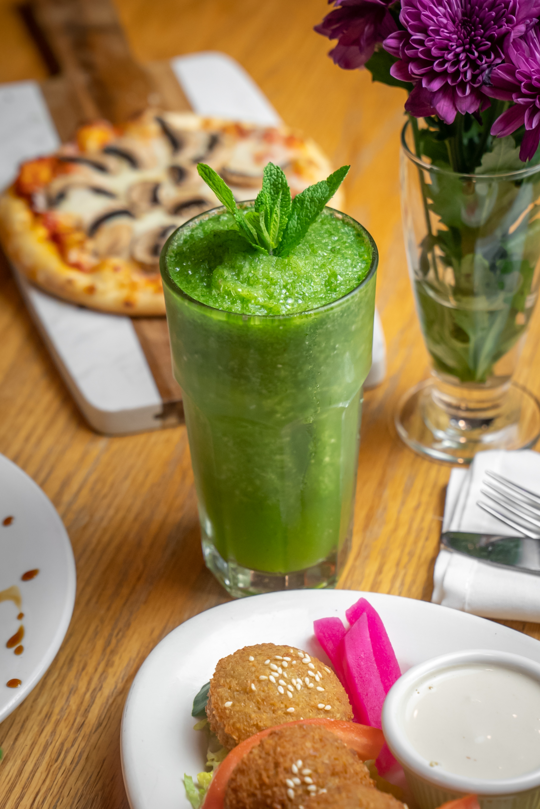 Polo, Mint & Lemonade Slush.