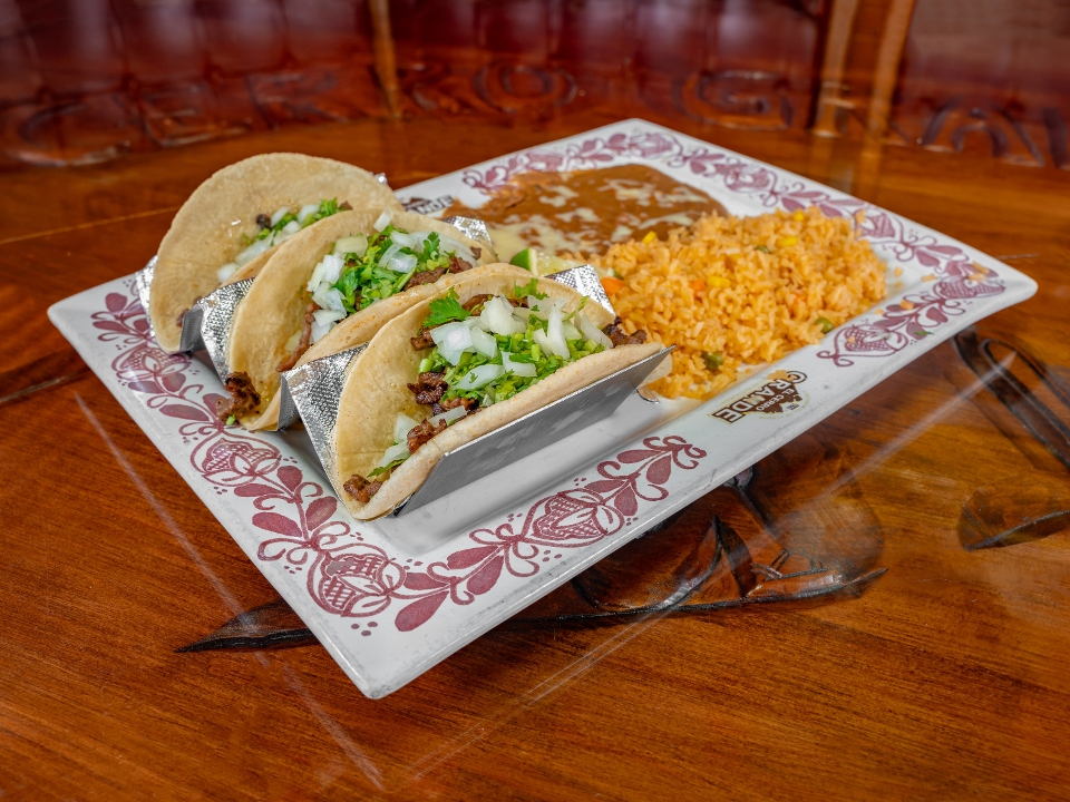 El Cerro Tacos Beef.