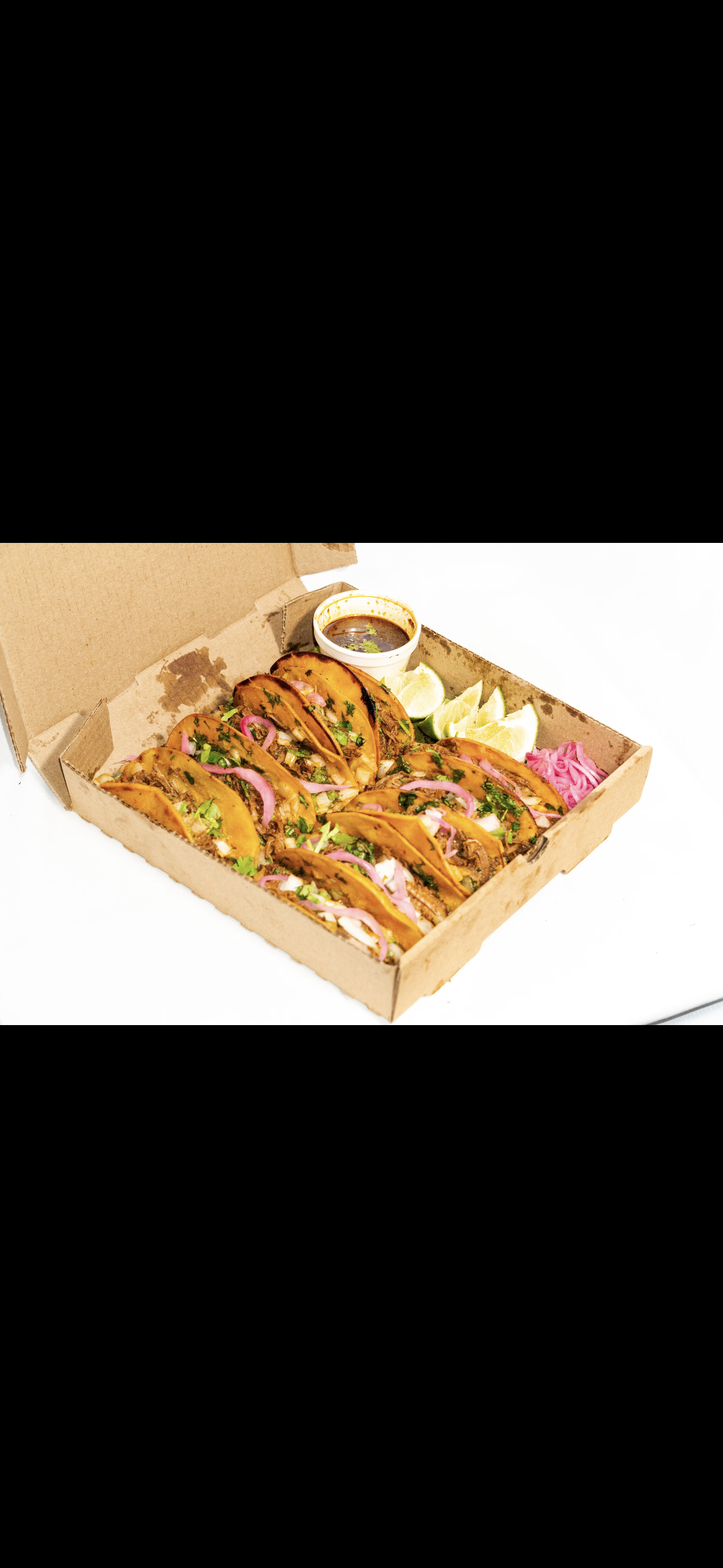 Birria Taco Box.