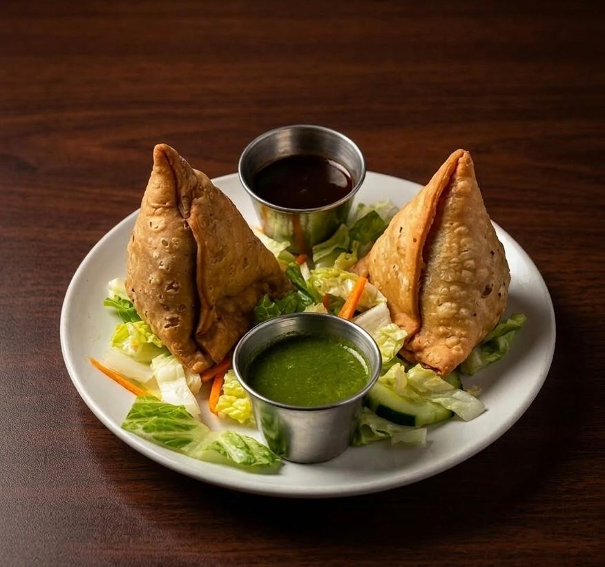 Meat Samosa.