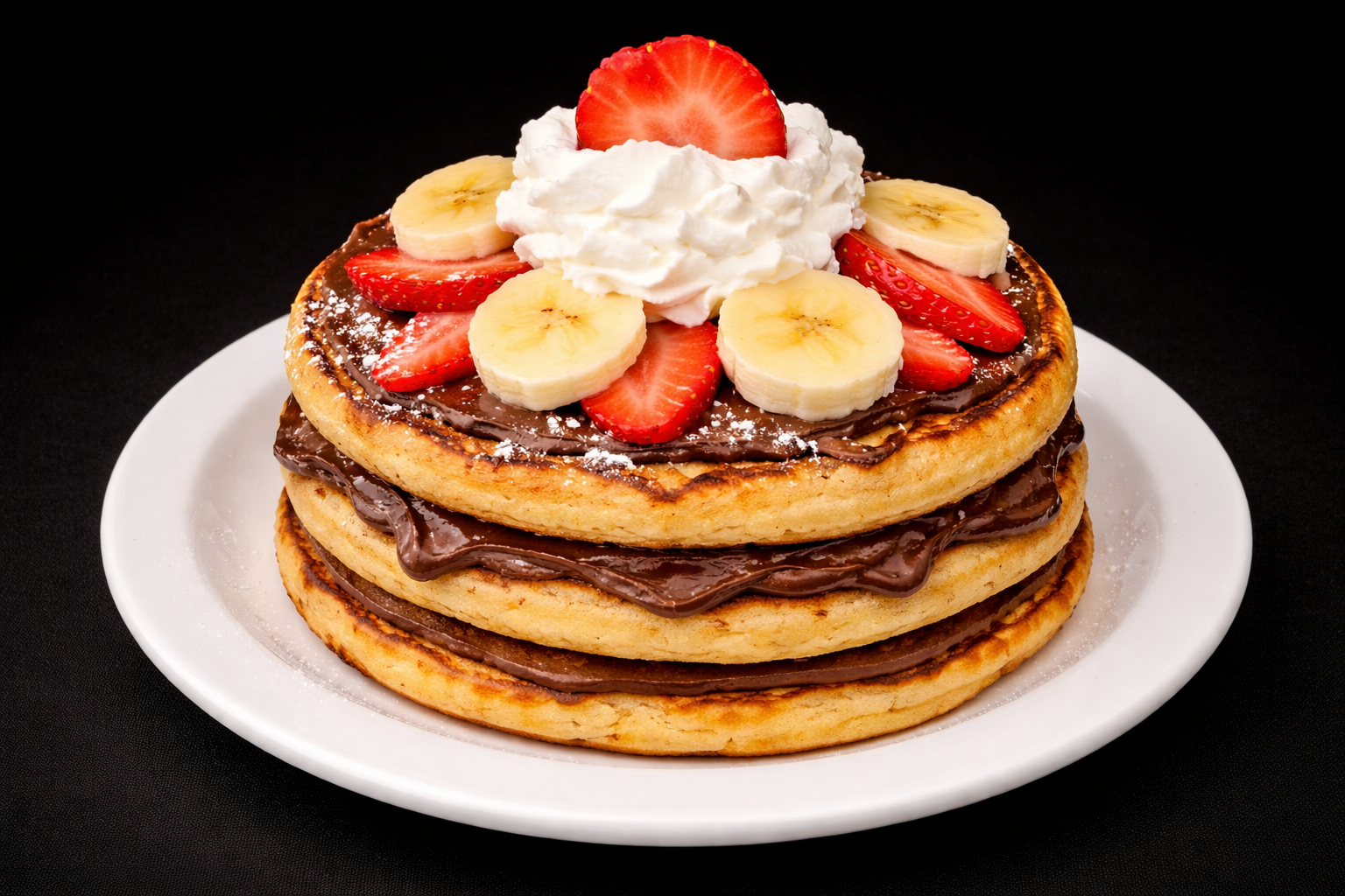 Banana-Strawberry & Nutella Pancakes (3).