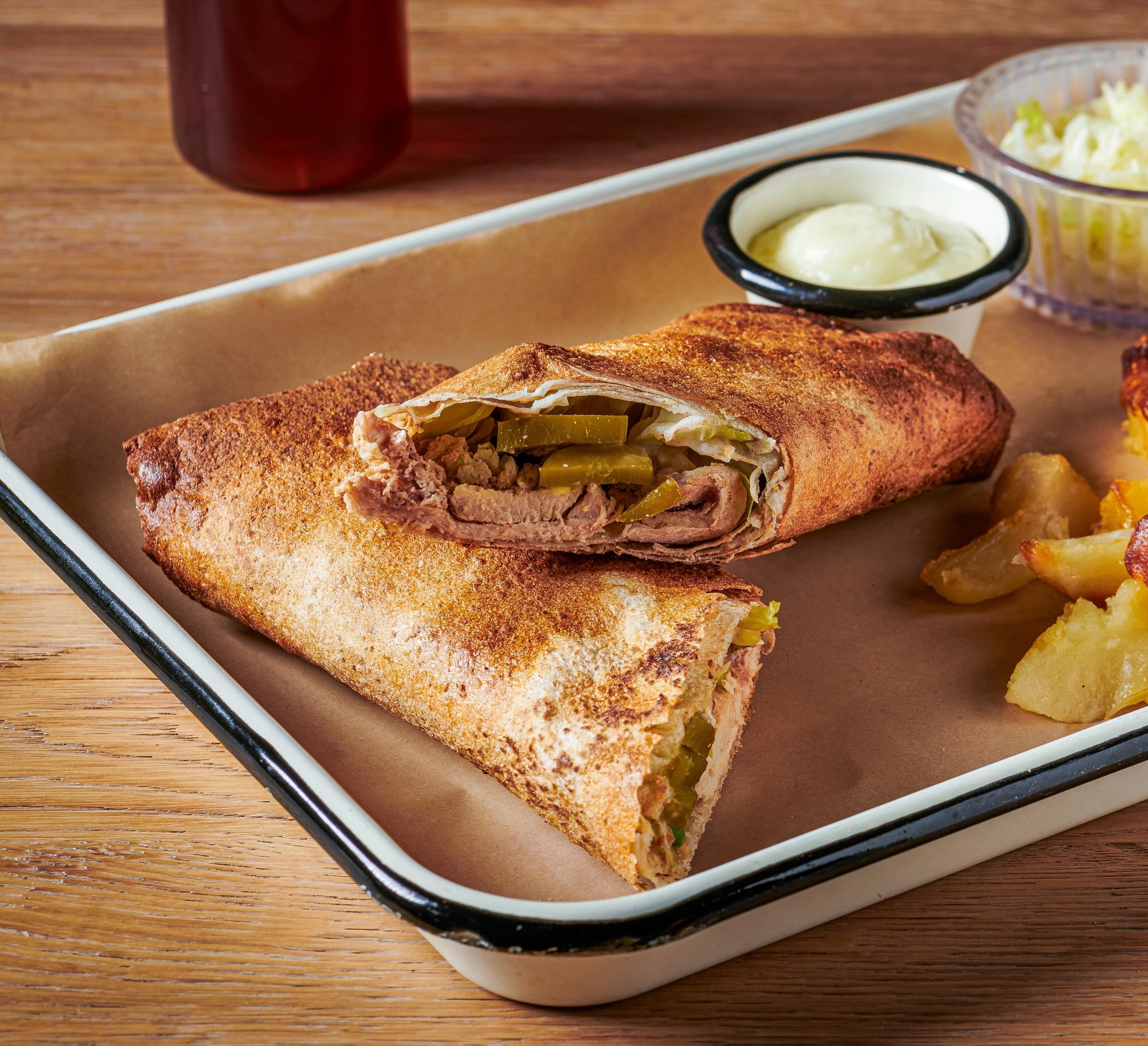 Chicken Shawarma Pita.