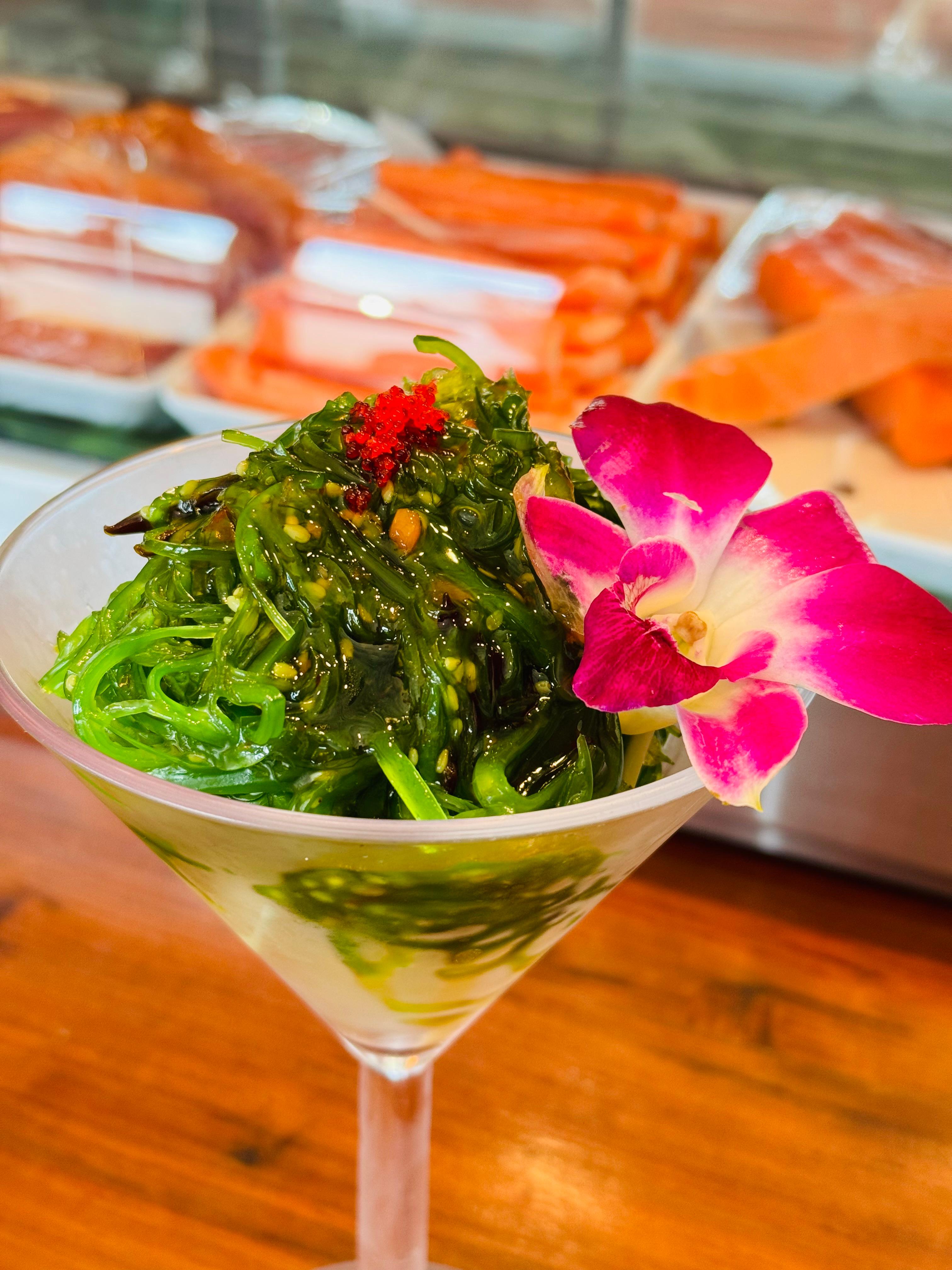Seaweed Salad.