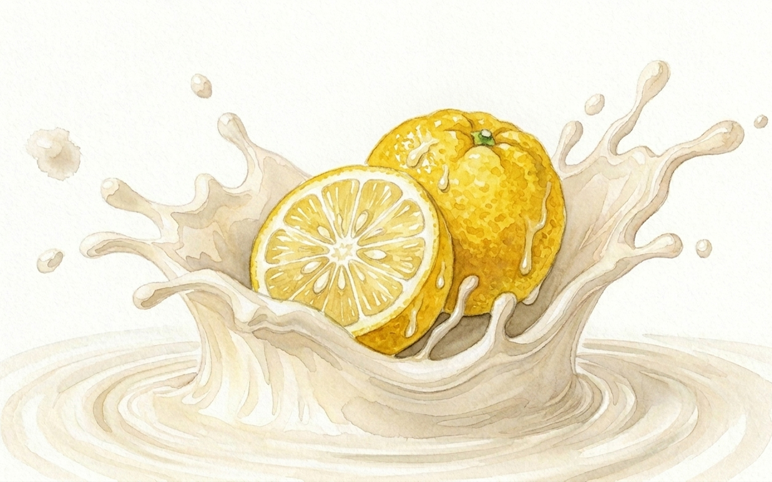 Yuzu Milkshake.