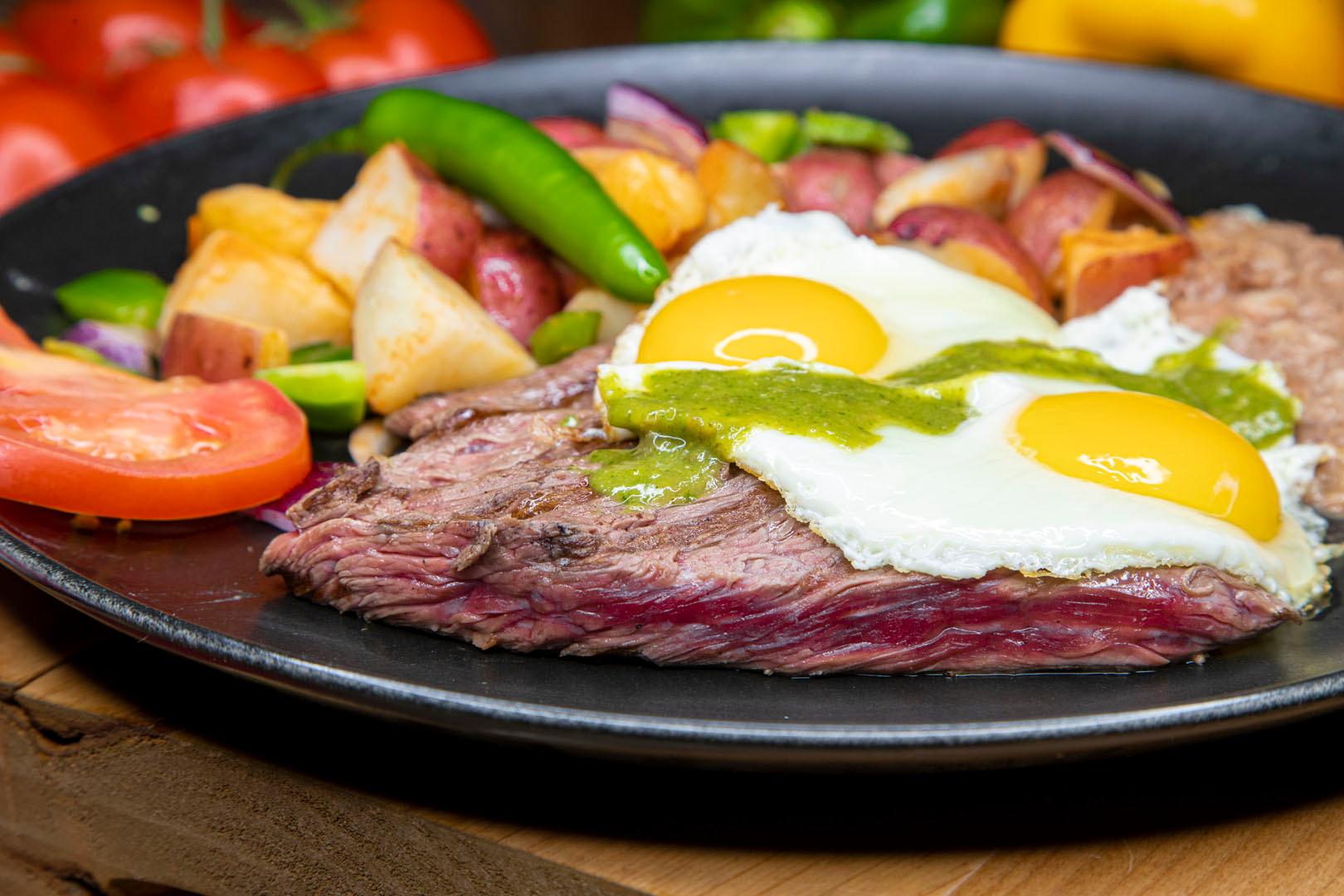 Steak & Eggs.