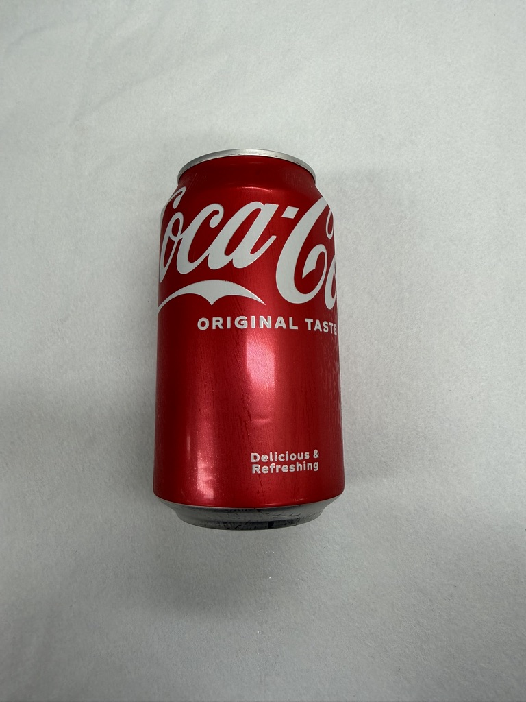 Canned Coke.