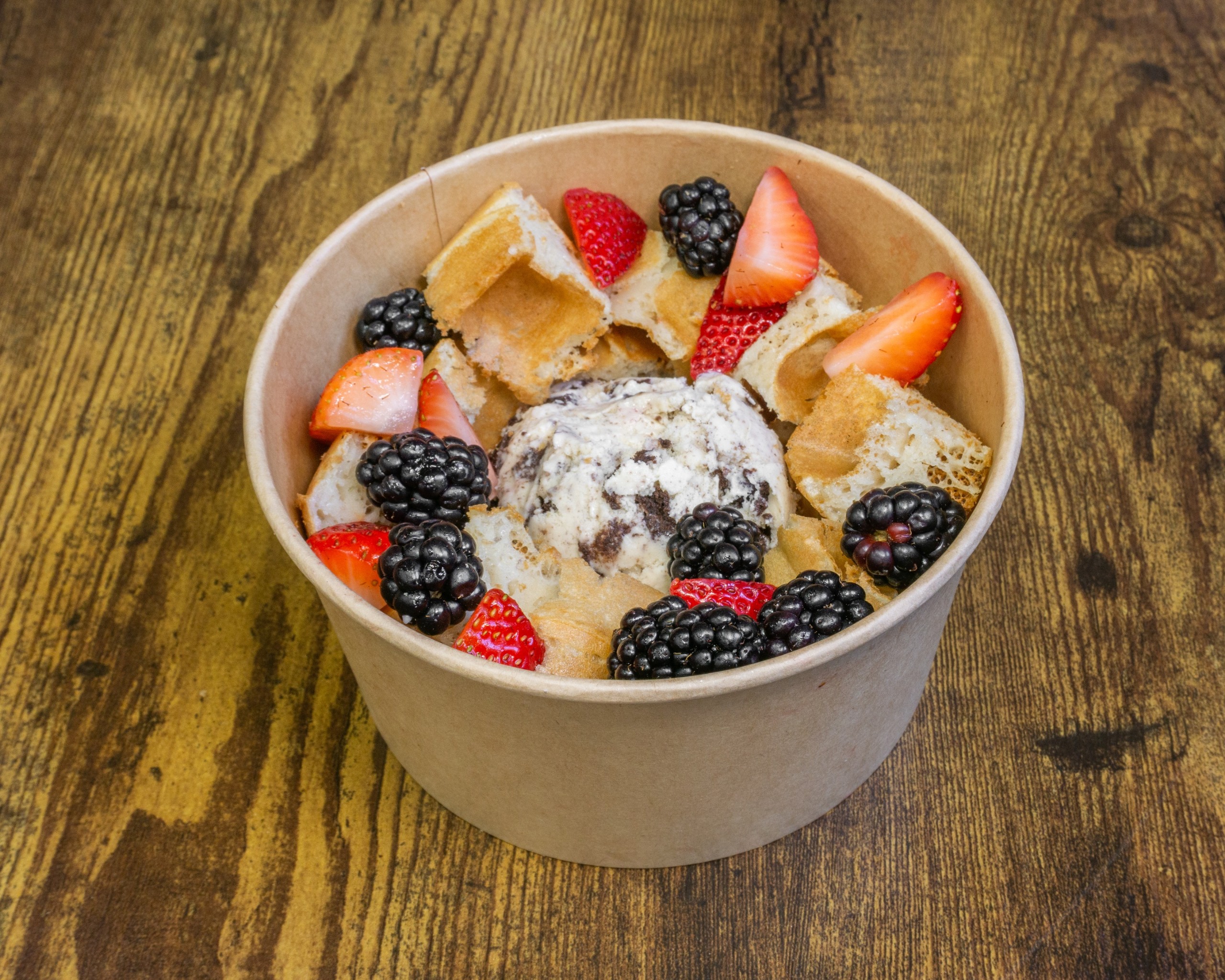 Super Belgian Waffle🧇🍧🍓🍌.