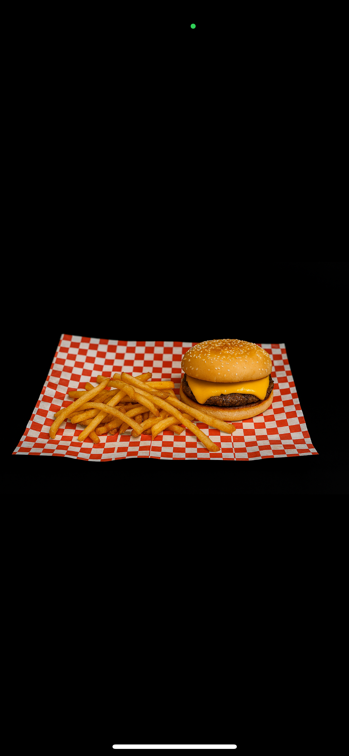 Kids Cheese Burger.
