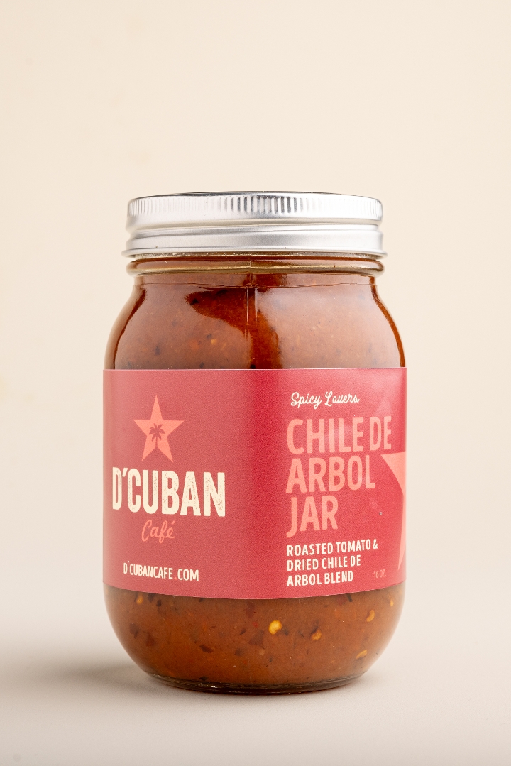 CHILE DE ARBOL JAR.