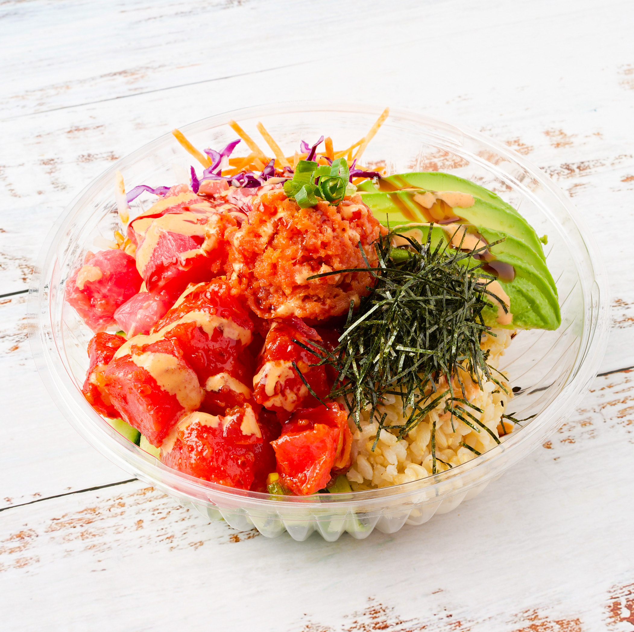 Tuna Trio Bowl.