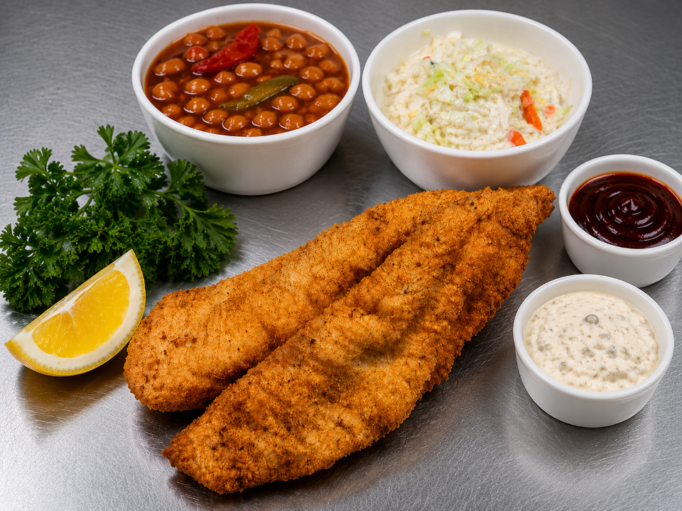 Cat Fish Dinner (Corn Meal).
