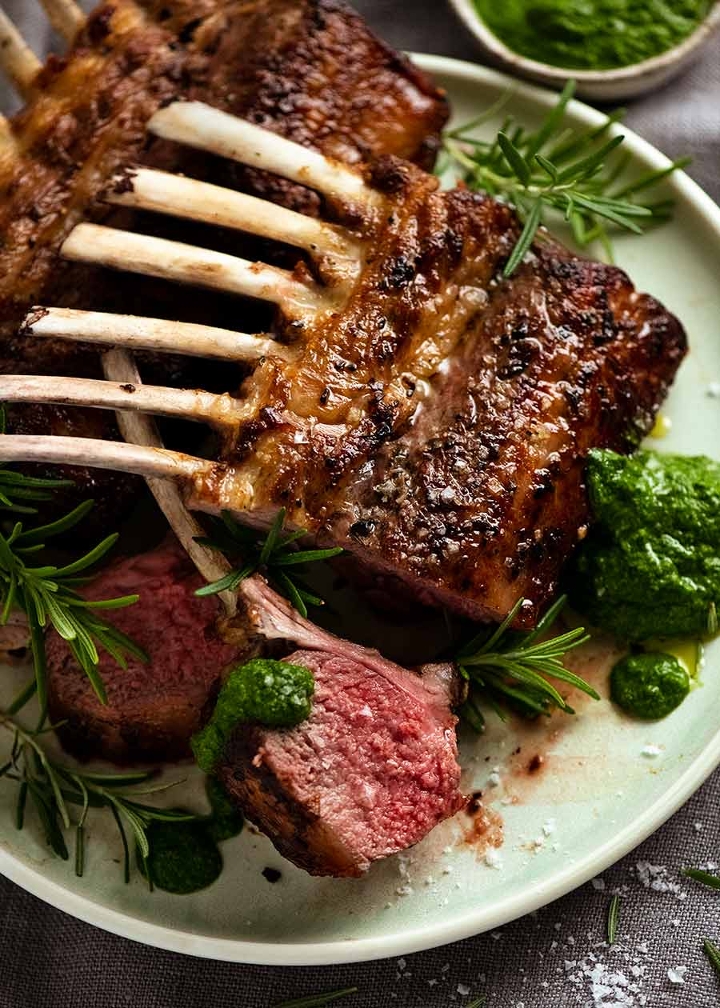 Rack of Lamb.
