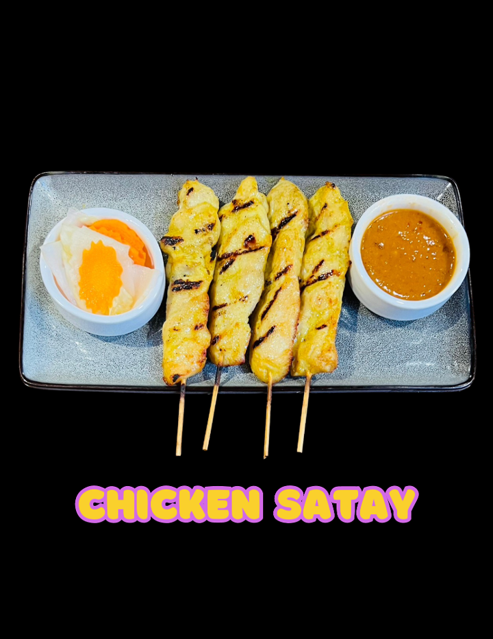 Satay Chicken.
