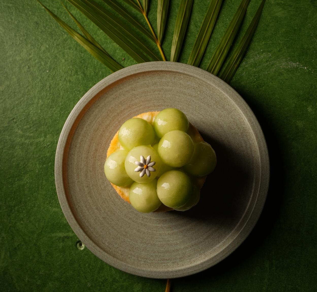 Hokkaido Melon Cheesecake.