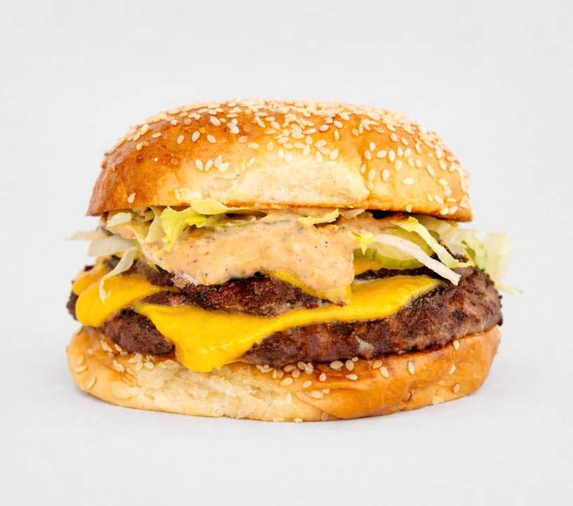 House Single Burger.