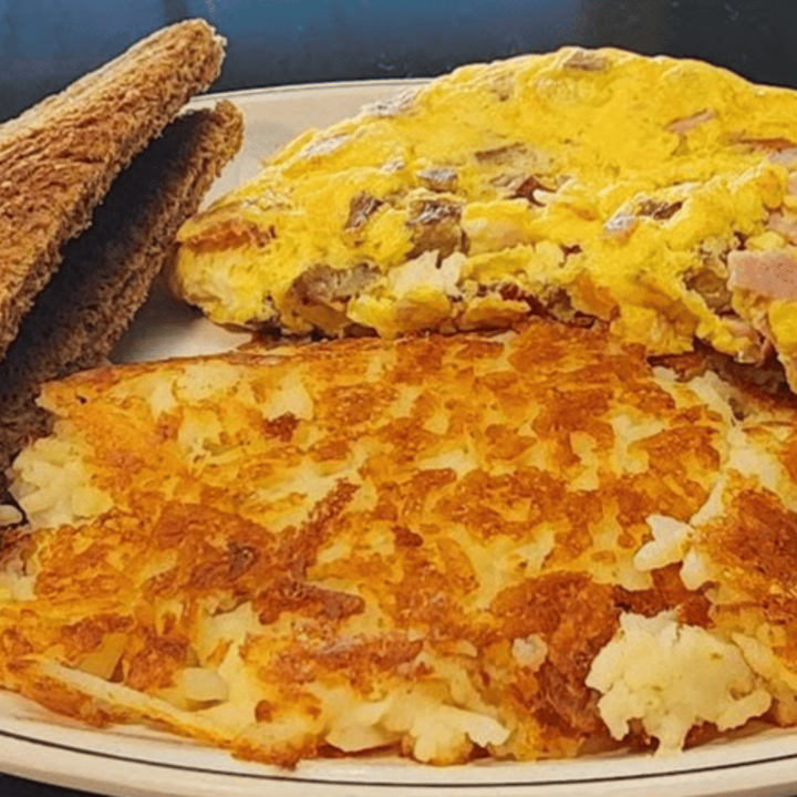 For the Love of Pork Omelet.