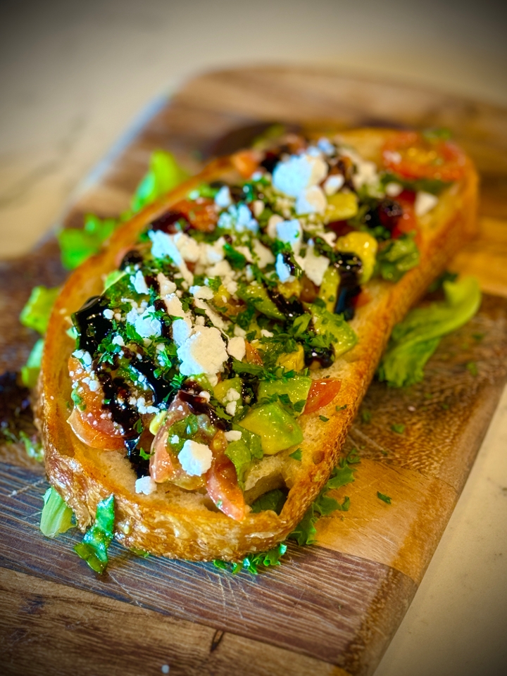 Bruschetta Toast.