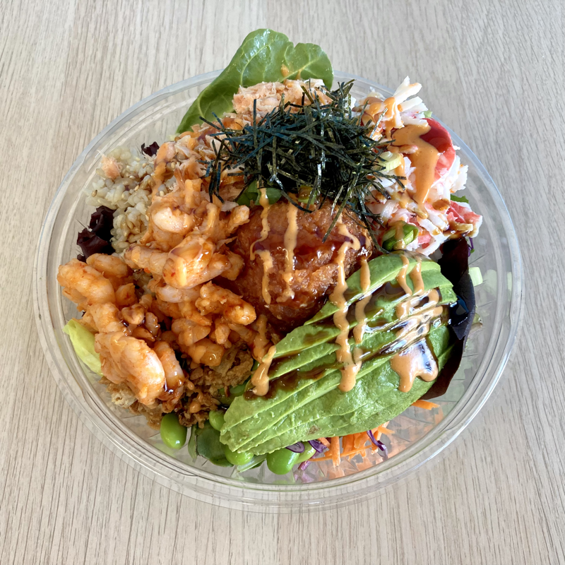 Combo Sushi Bowl.
