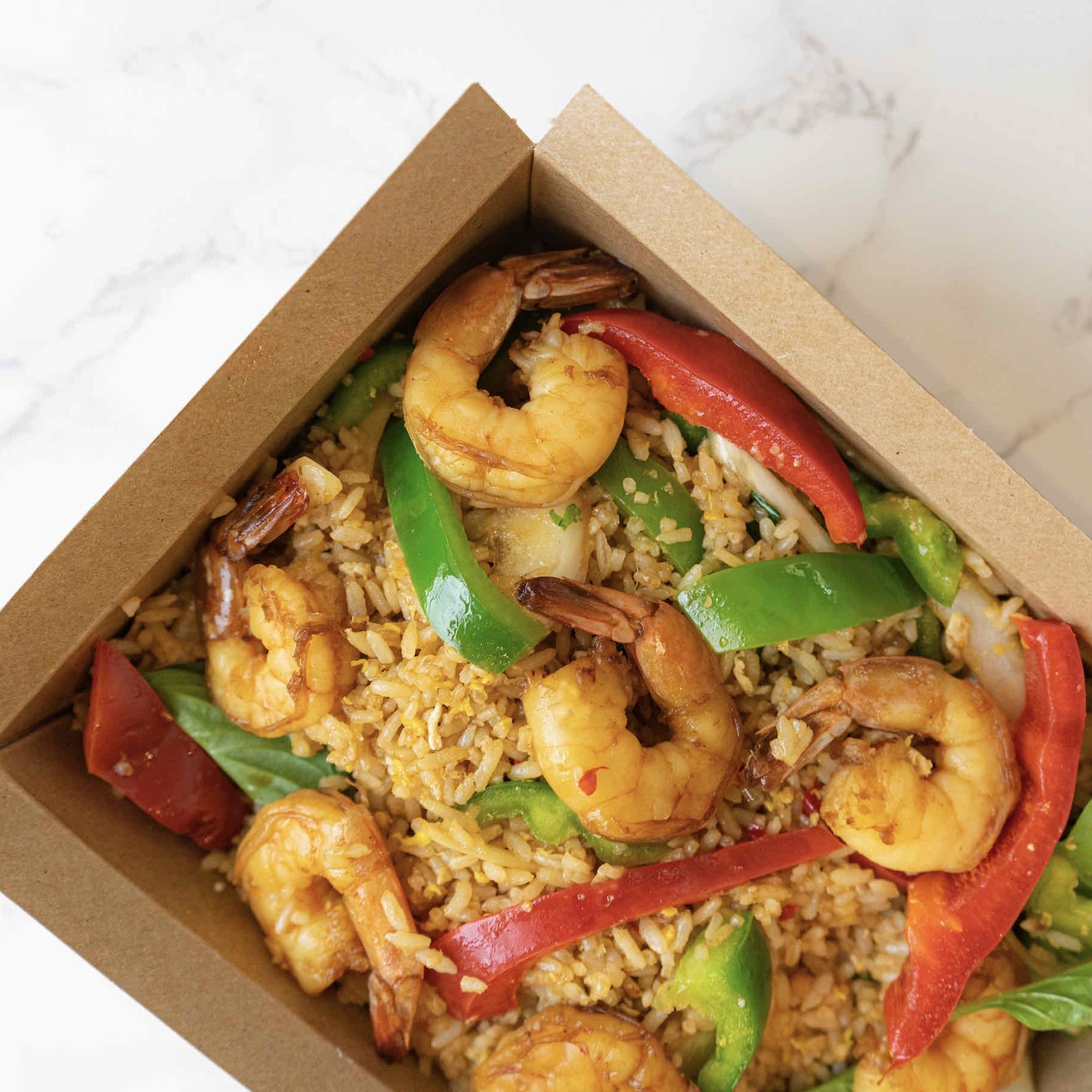 Basil Fried Rice - Thai Herbs Fried Rice.