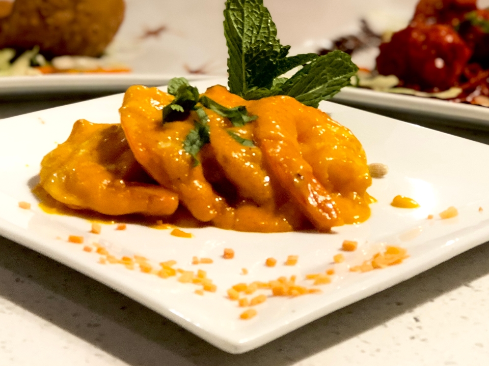 Ginger Mango Shrimp.