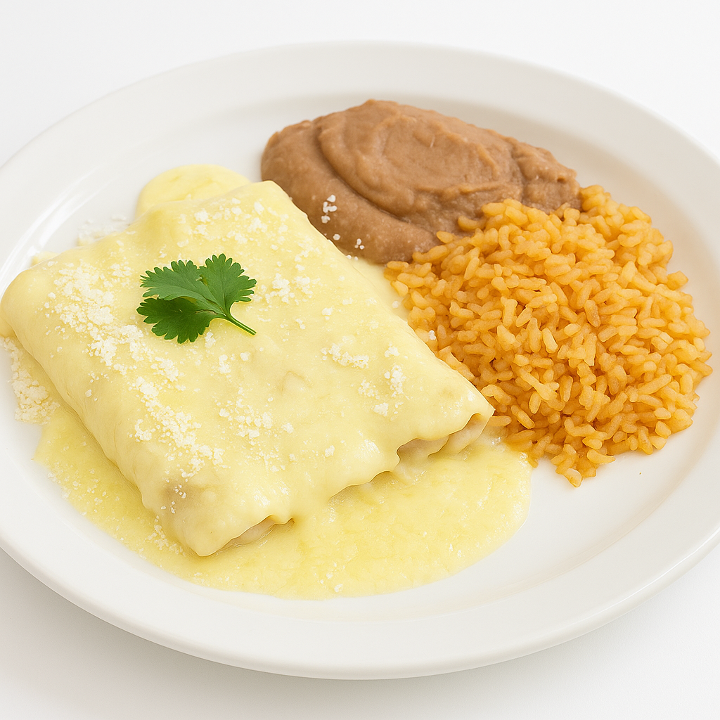 Enchiladas Blancas.