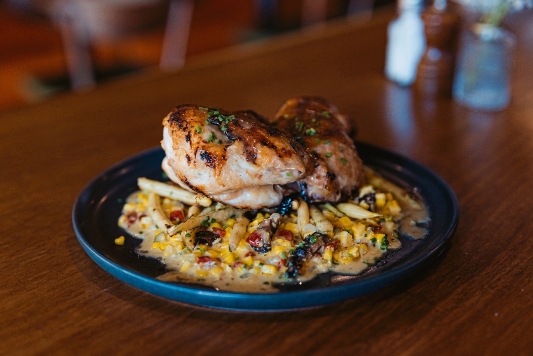 Roasted Half Chicken.