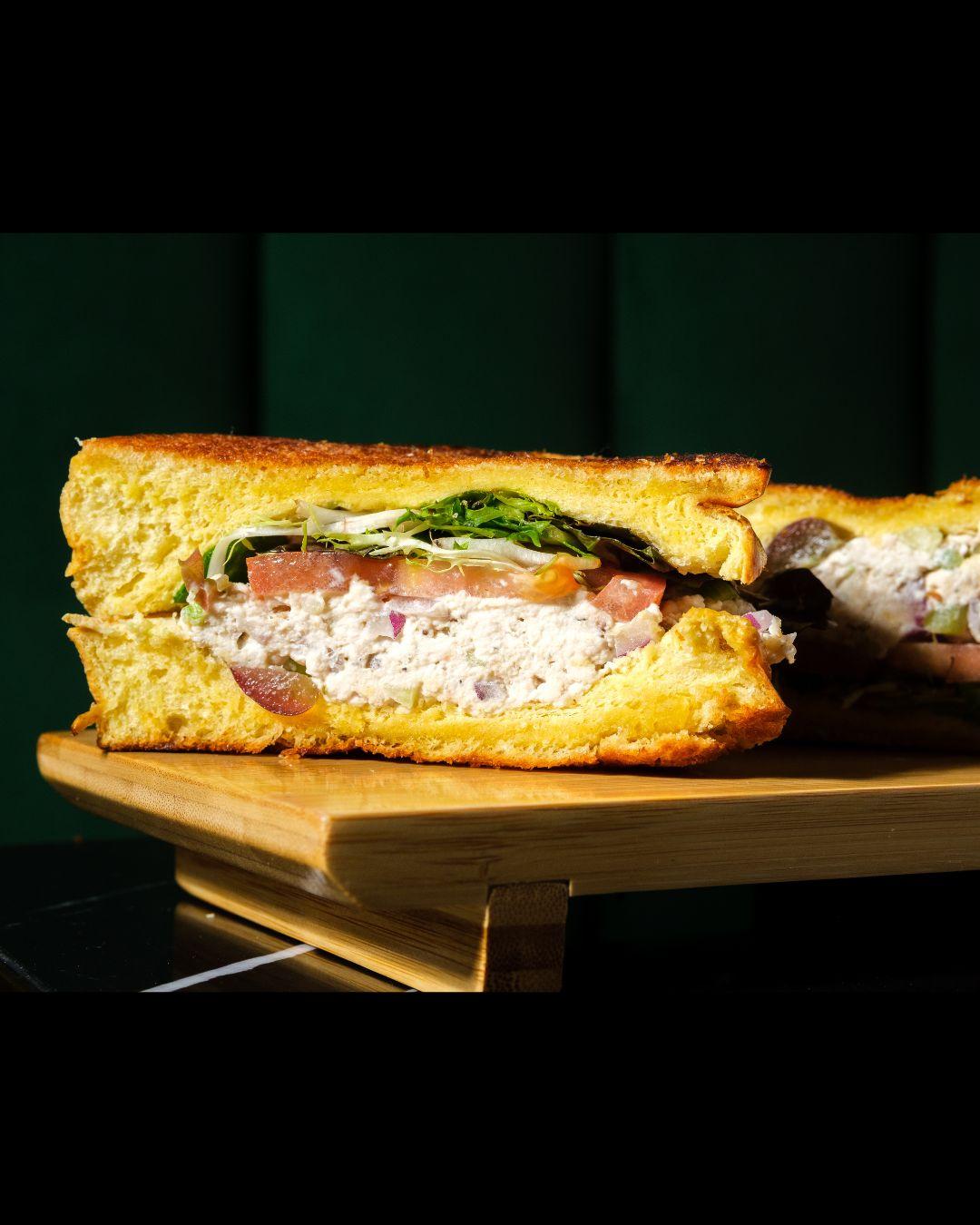 Tuna on Brioche.