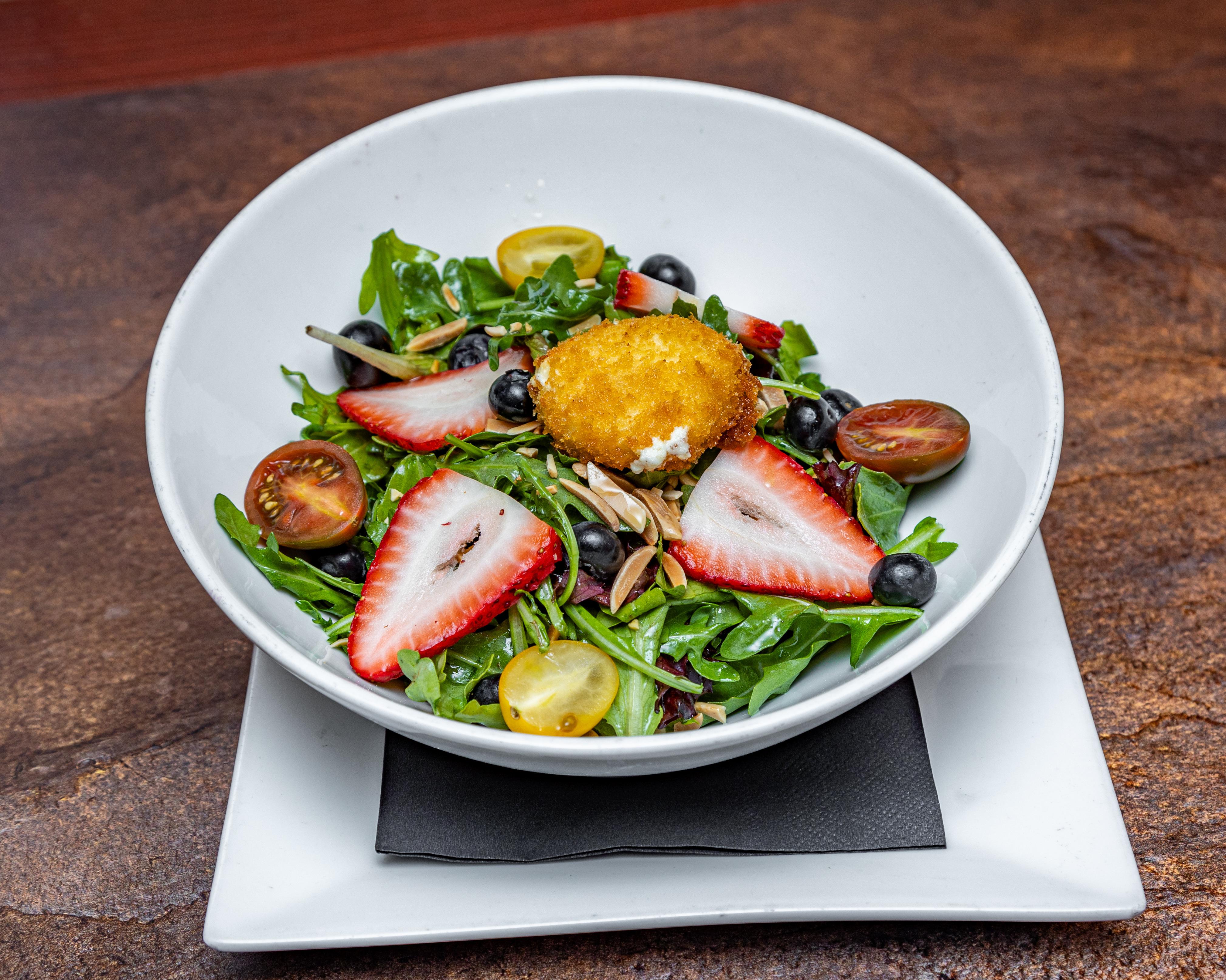 Berry & Goat Cheese Salad.