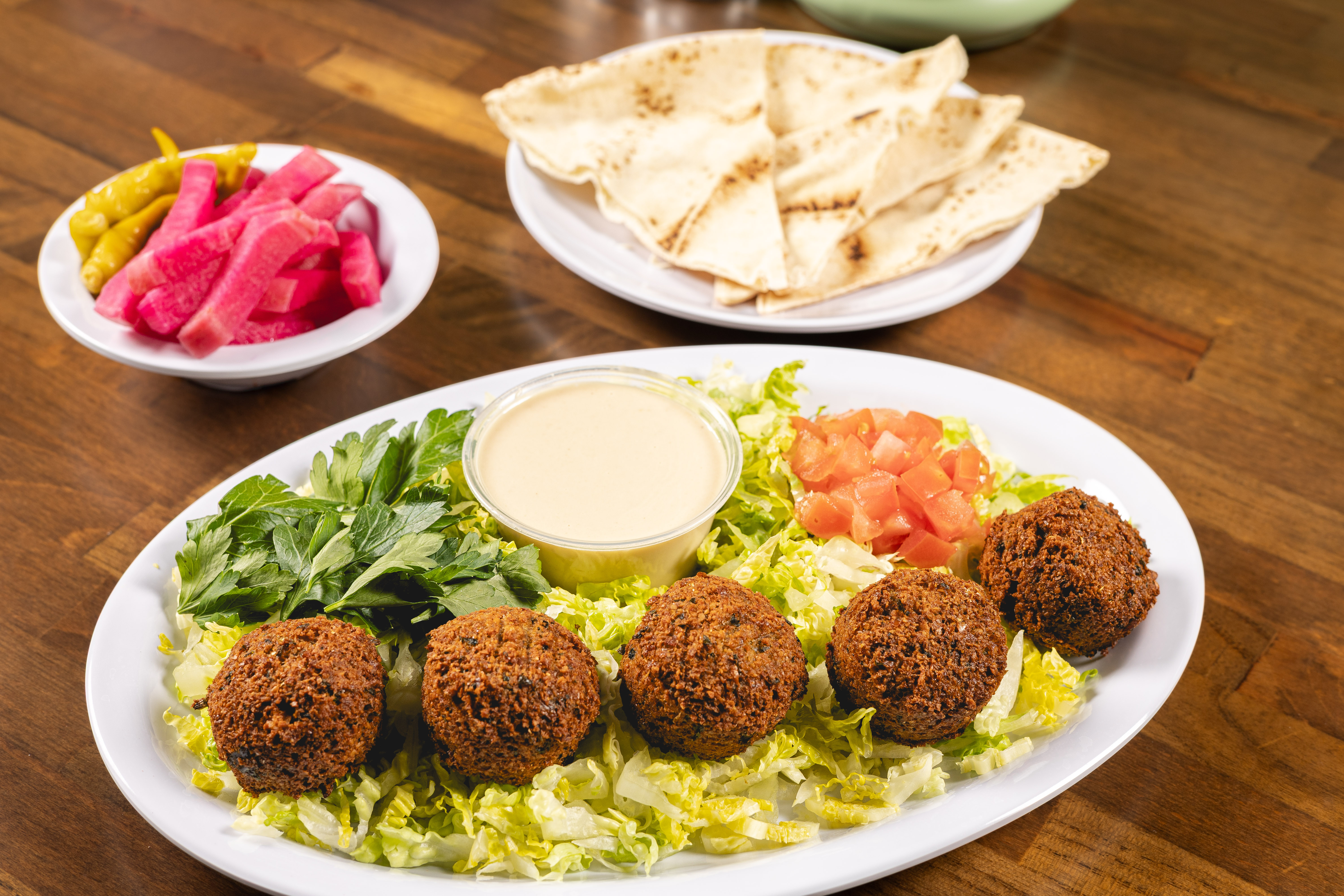 Falafel Platter.