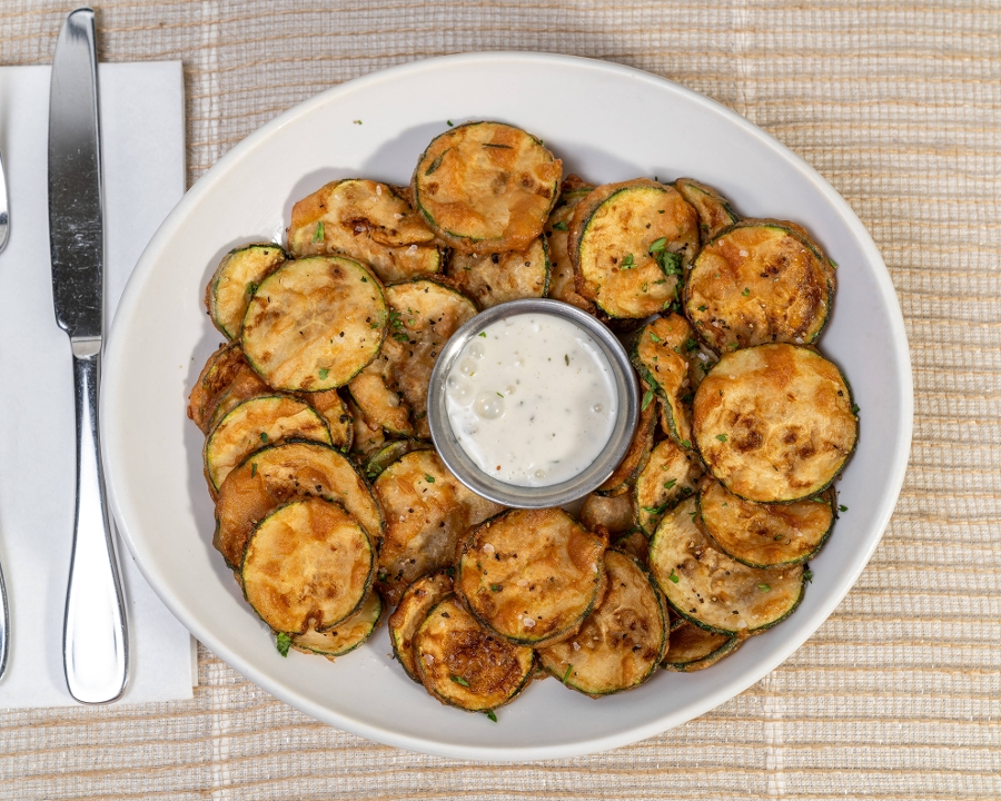 Zucchini chips.