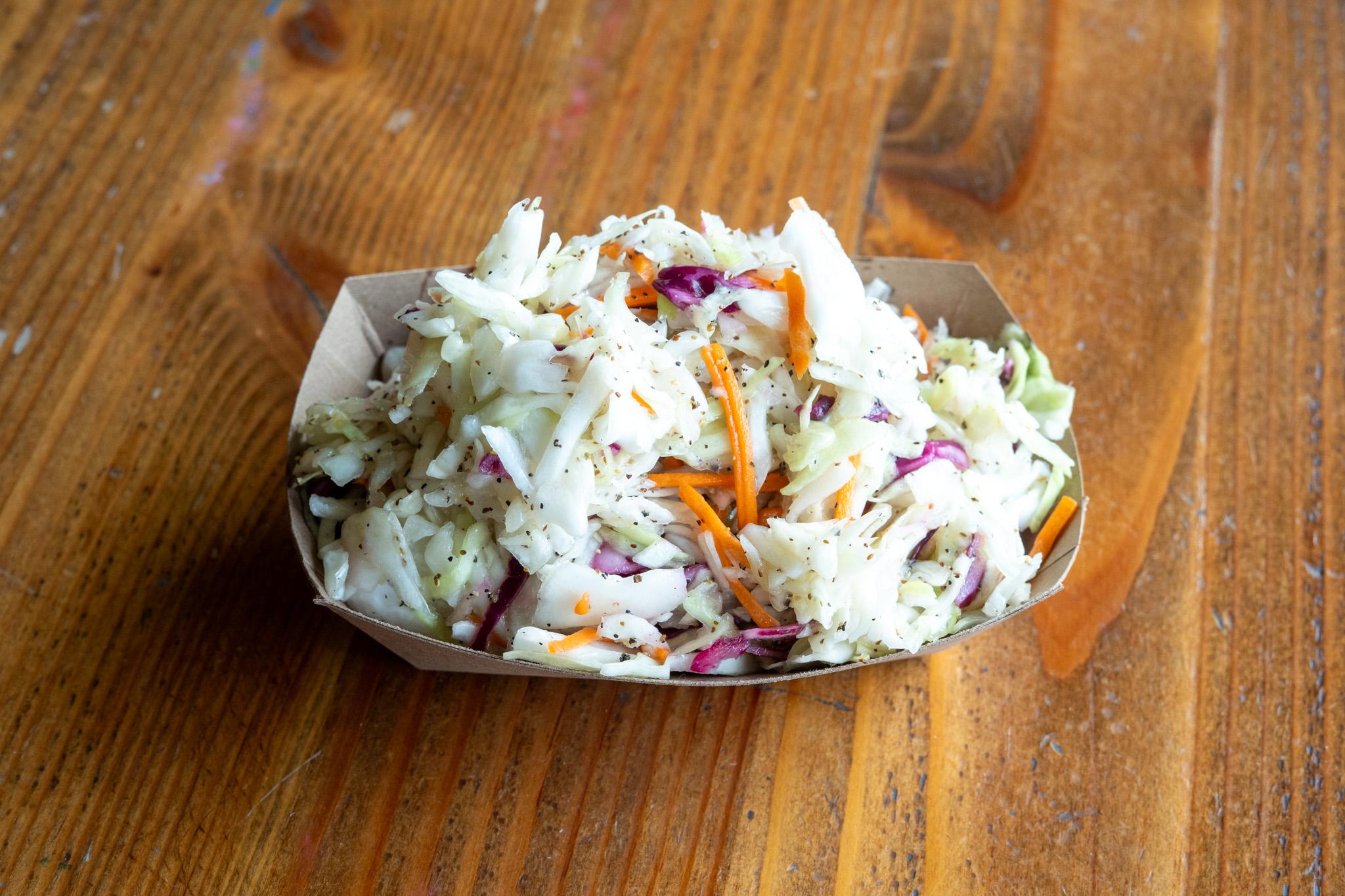 Vinegar Coleslaw.