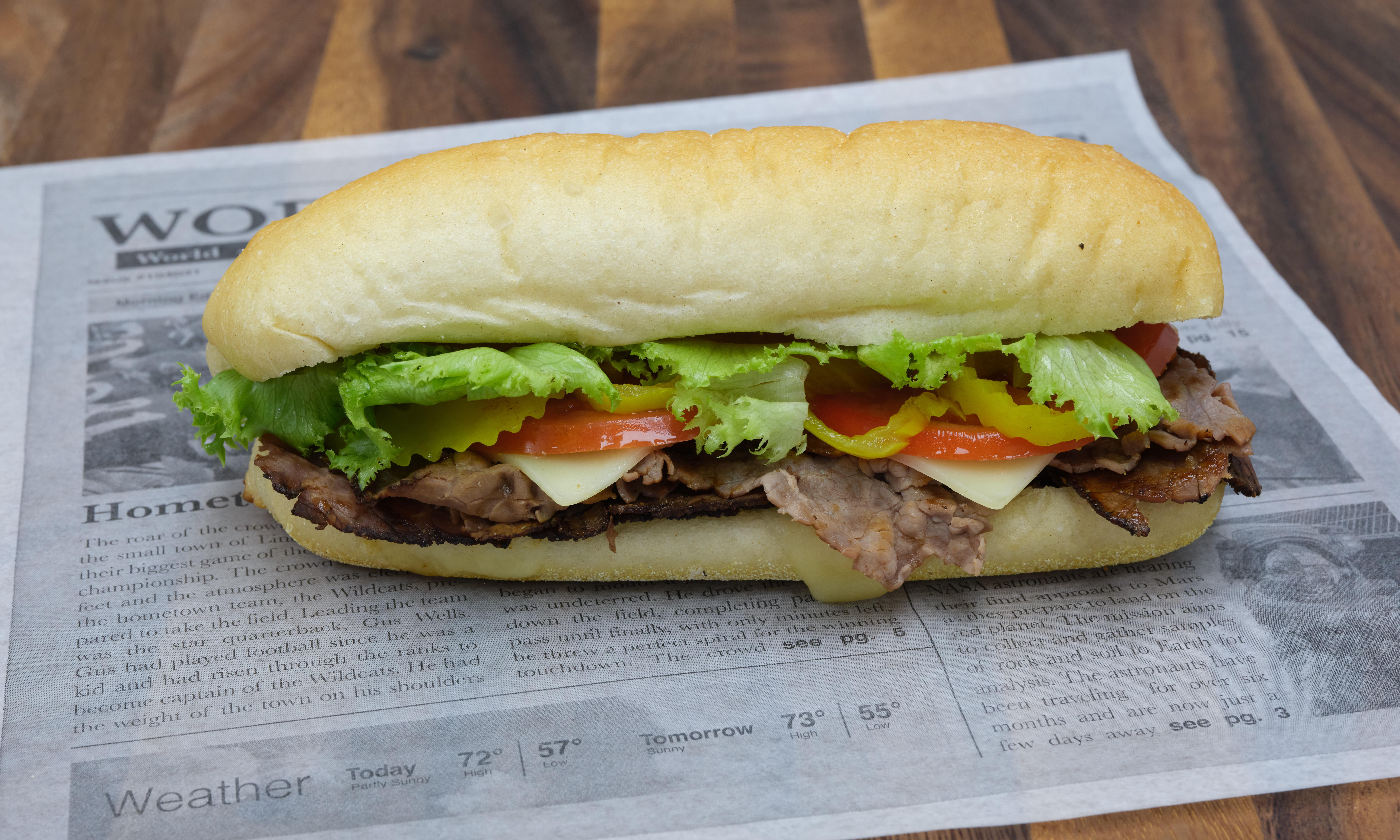 Roast Beef Sub.