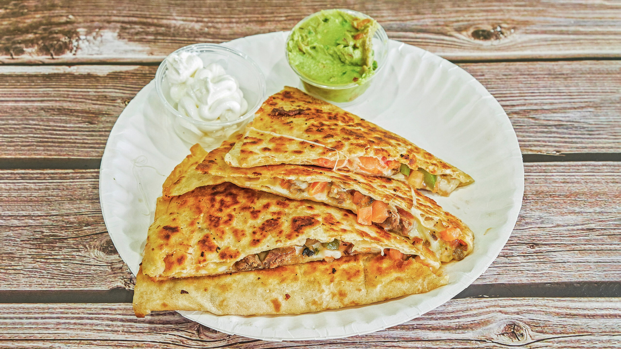 Steak Quesadillas.