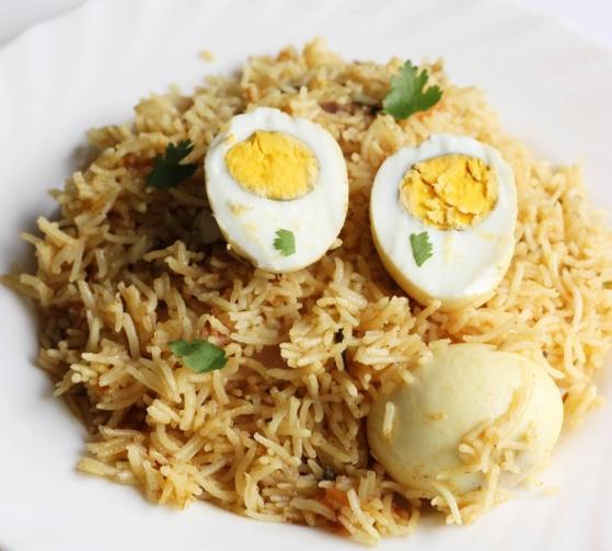 Egg Pulao.