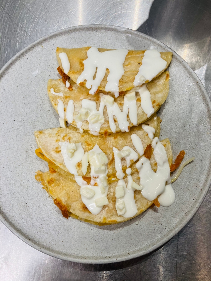 Kids Mini Cheese Quesedilla.