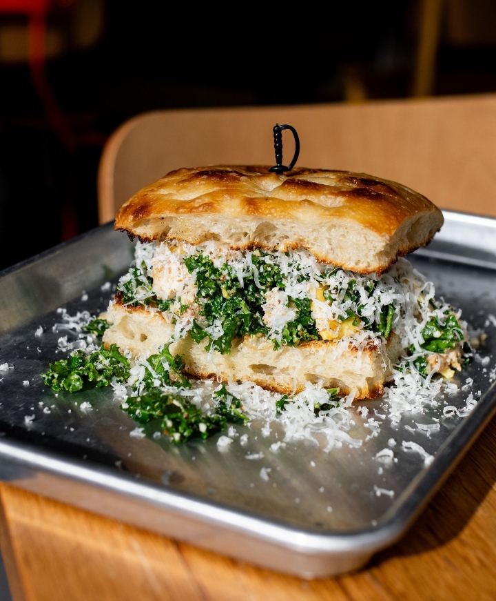 Chicken Caesar Sando.