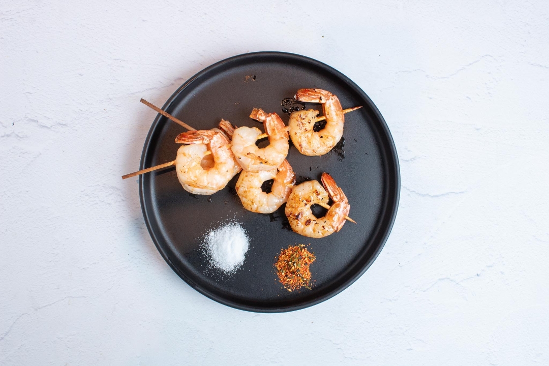 Shrimp Yakitori.