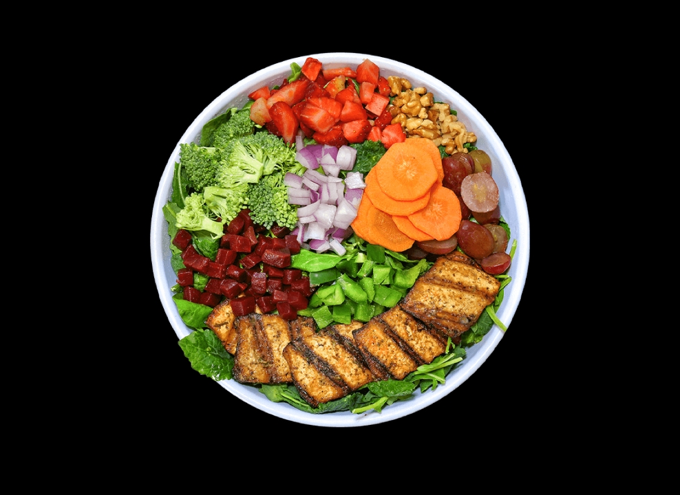 Grilled Tofu Salad.