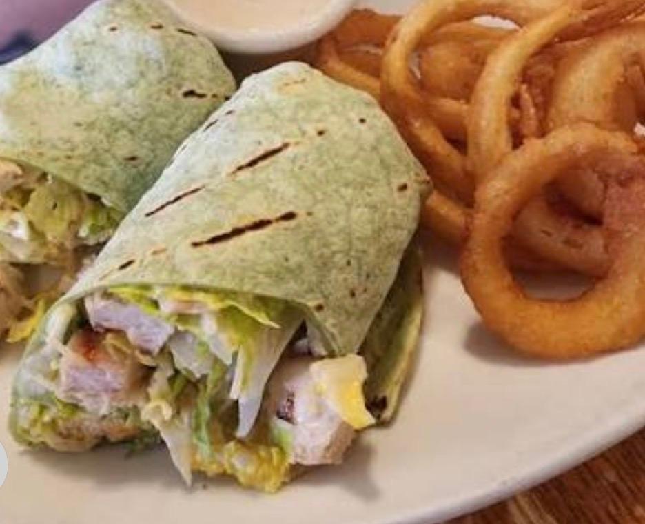 Chicken Caesar Wrap.