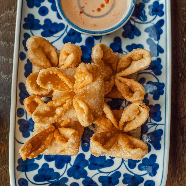 Crab & Cheese Wontons.