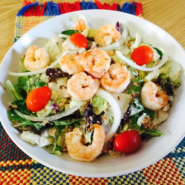 Shrimp & Coconut Salad.