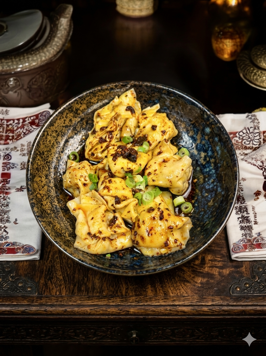 Chili Oil Chicken Wonton (8).