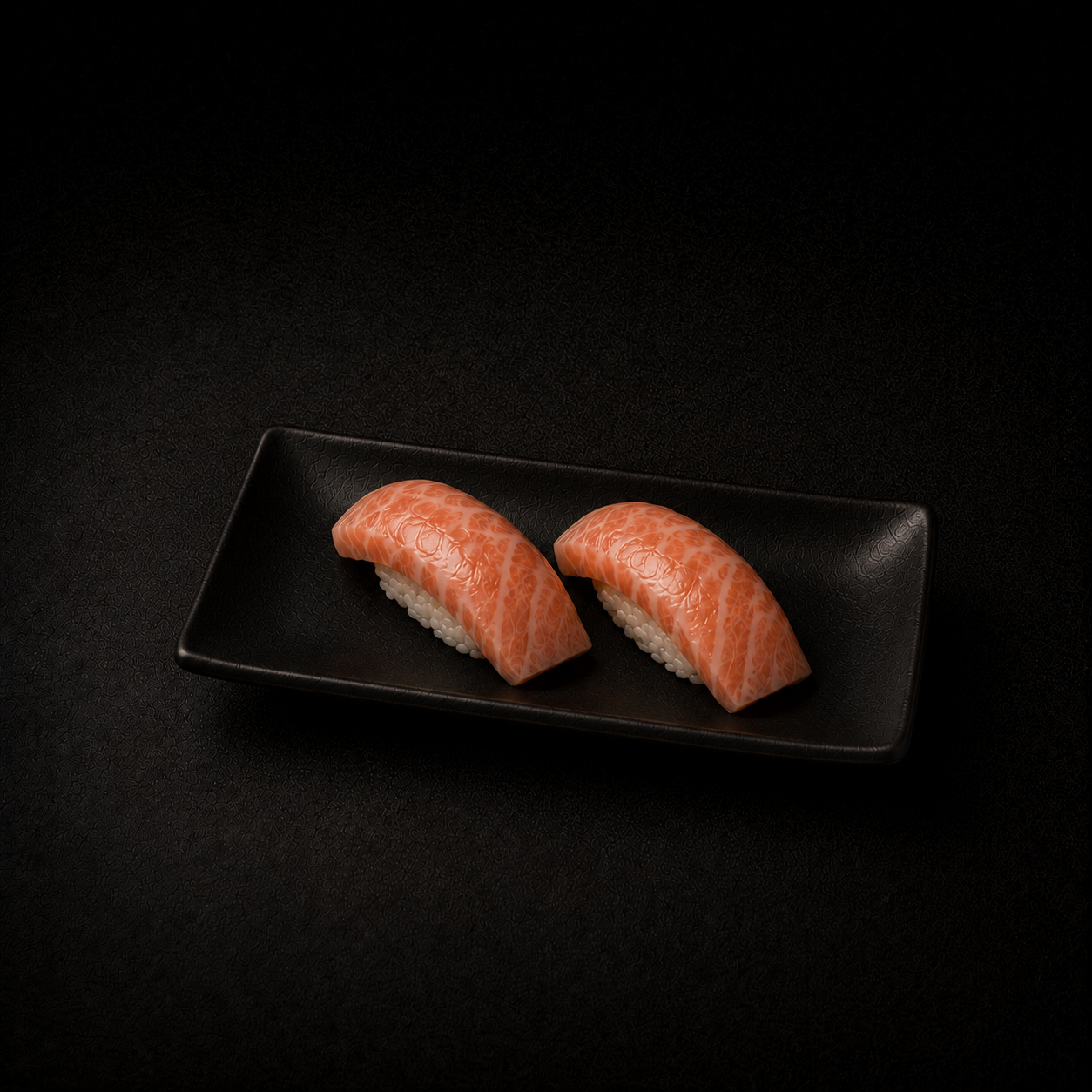 Fatty Salmon Nigiri.
