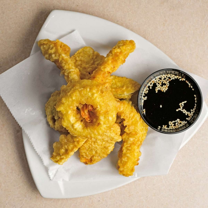 Shrimp Tempura Entree.