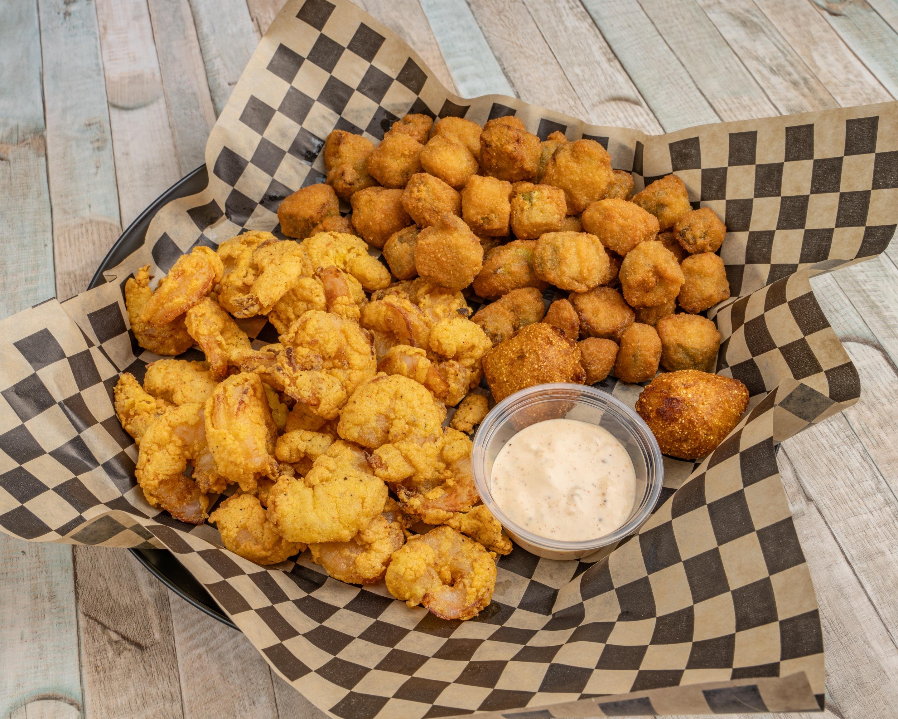 Kid's Popcorn Shrimp.